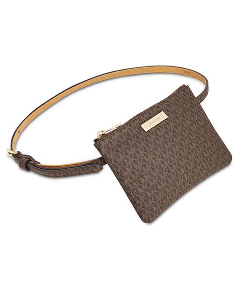 michael kors phone crossbody macys|Michael Kors fanny pack belt.